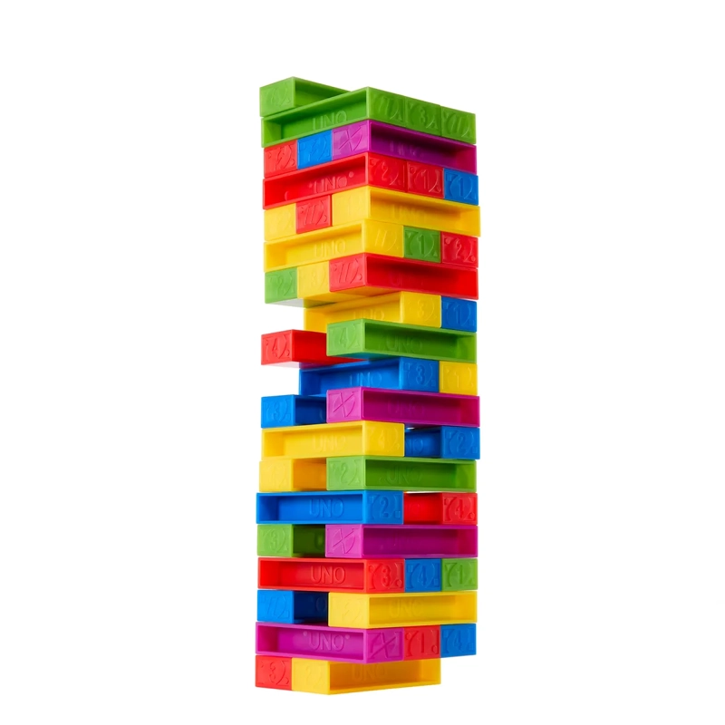 UNO JUEGO DE MESA STACKO SEGUNDA VERSIÓN PARA NIÑOS - 3