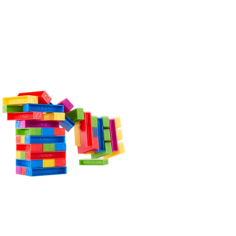 UNO JUEGO DE MESA STACKO SEGUNDA VERSIÓN PARA NIÑOS - 7