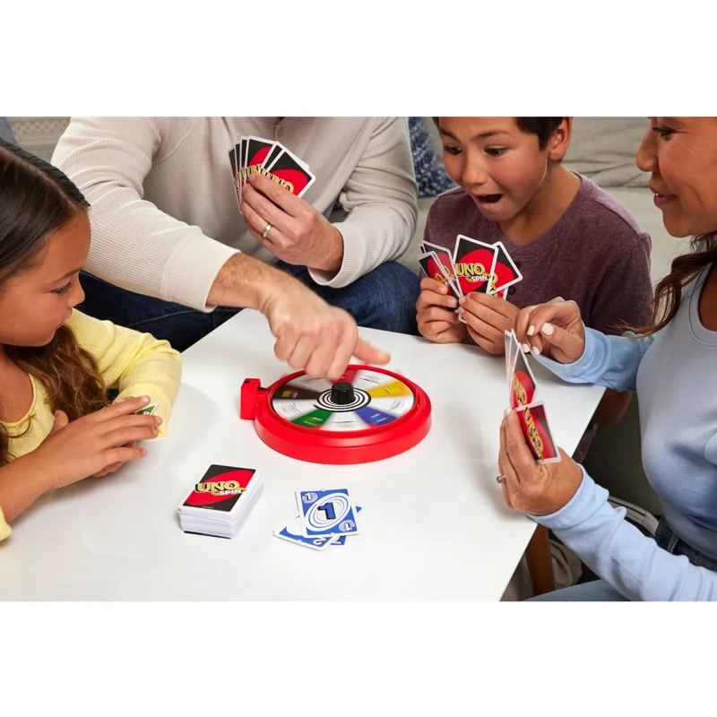 UNO JUEGO DE MESA SPIN NUEVA EDICIÓN PARA NIÑOS - 11