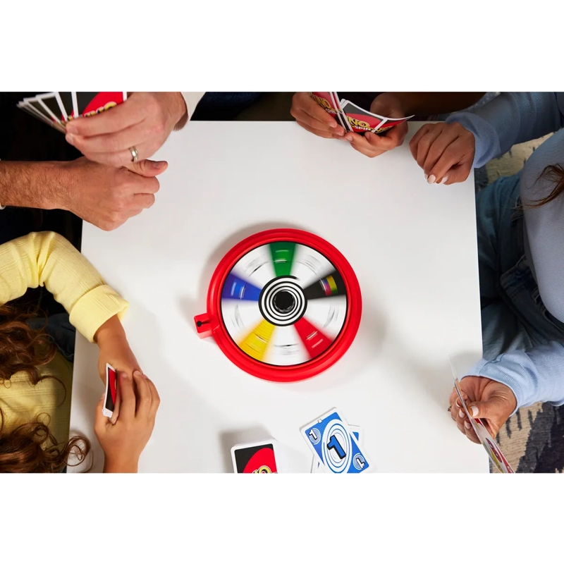 UNO JUEGO DE MESA SPIN NUEVA EDICIÓN PARA NIÑOS - 12