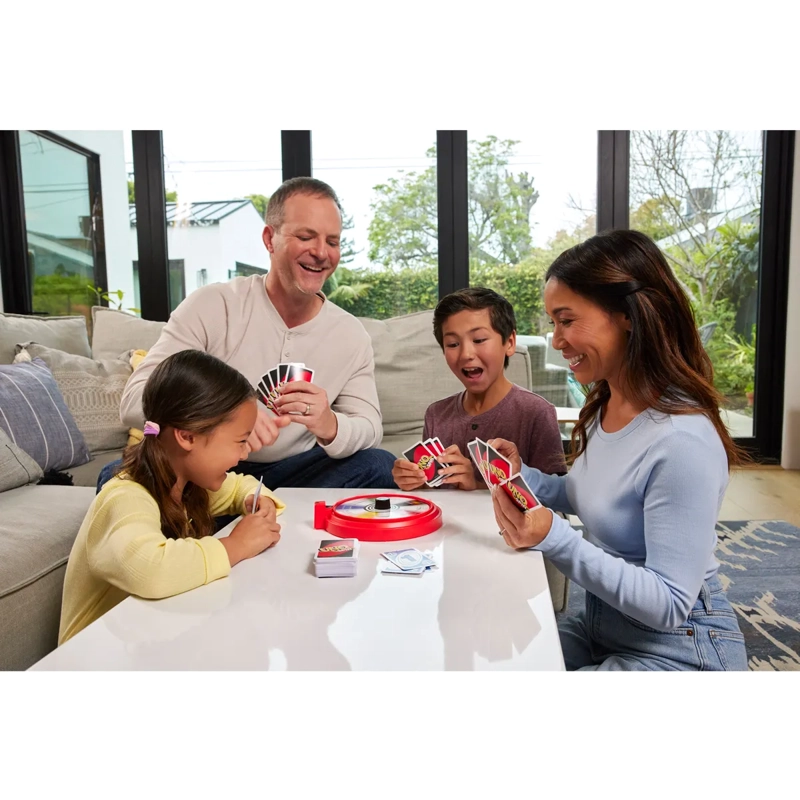 UNO JUEGO DE MESA SPIN NUEVA EDICIÓN PARA NIÑOS - 13