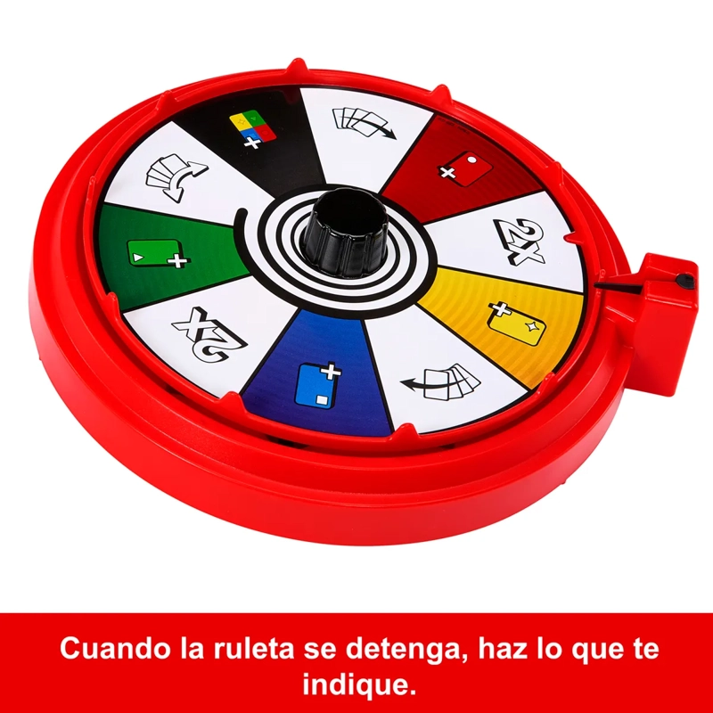 UNO JUEGO DE MESA SPIN NUEVA EDICIÓN PARA NIÑOS - 3