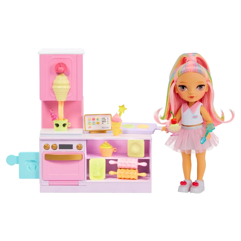 ACCESORIO DE MUÑECA RAINBOW HIGH LTL DESSERT SHOP W/KANDY PL - 2