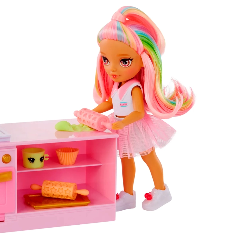 ACCESORIO DE MUÑECA RAINBOW HIGH LTL DESSERT SHOP W/KANDY PL - 4