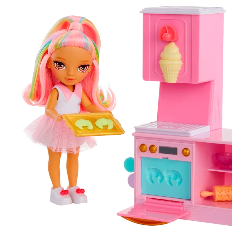 ACCESORIO DE MUÑECA RAINBOW HIGH LTL DESSERT SHOP W/KANDY PL - 5