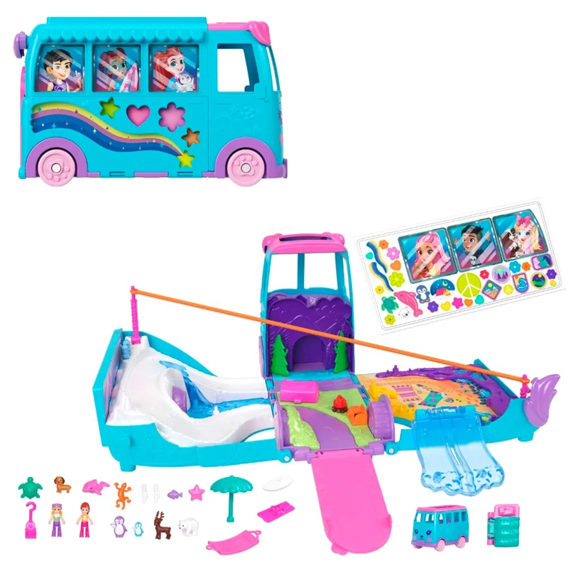 POLLY POCKET AVENTURA SOBRE RUEDAS - 1