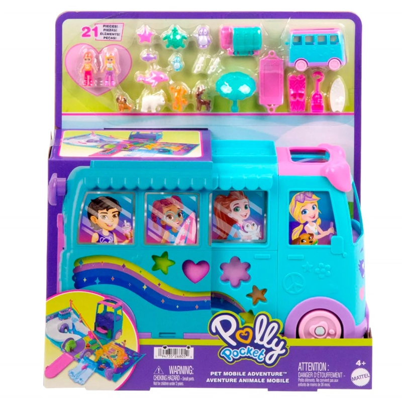 POLLY POCKET AVENTURA SOBRE RUEDAS - 2