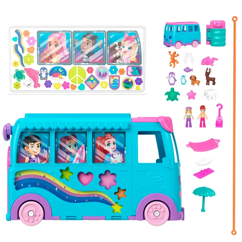 POLLY POCKET AVENTURA SOBRE RUEDAS - 12