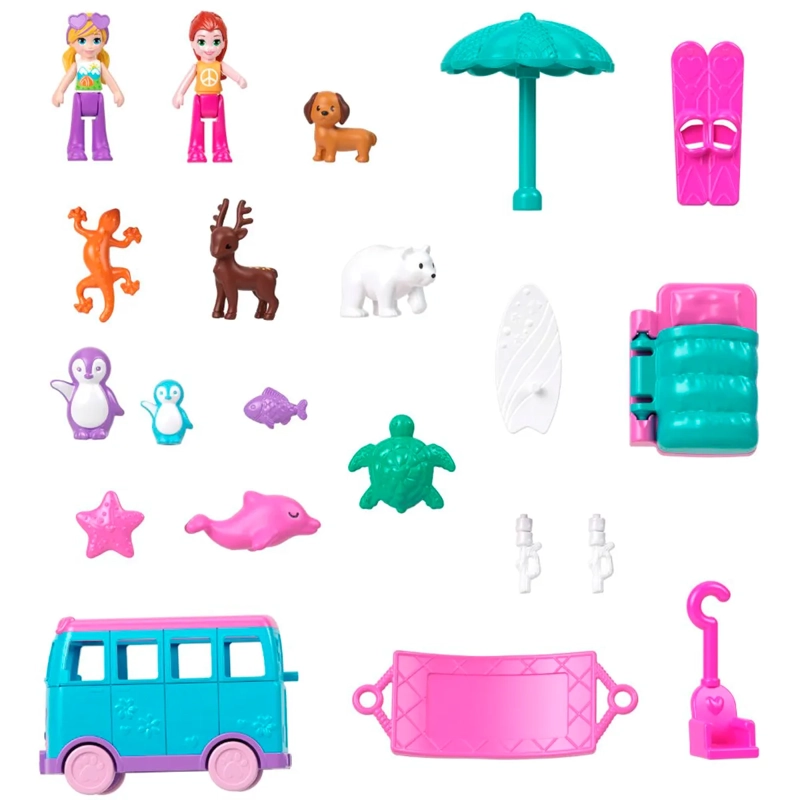 POLLY POCKET AVENTURA SOBRE RUEDAS - 3