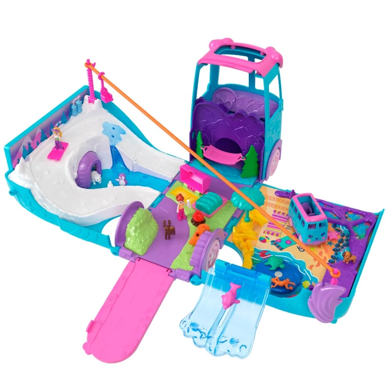 POLLY POCKET AVENTURA SOBRE RUEDAS - 4