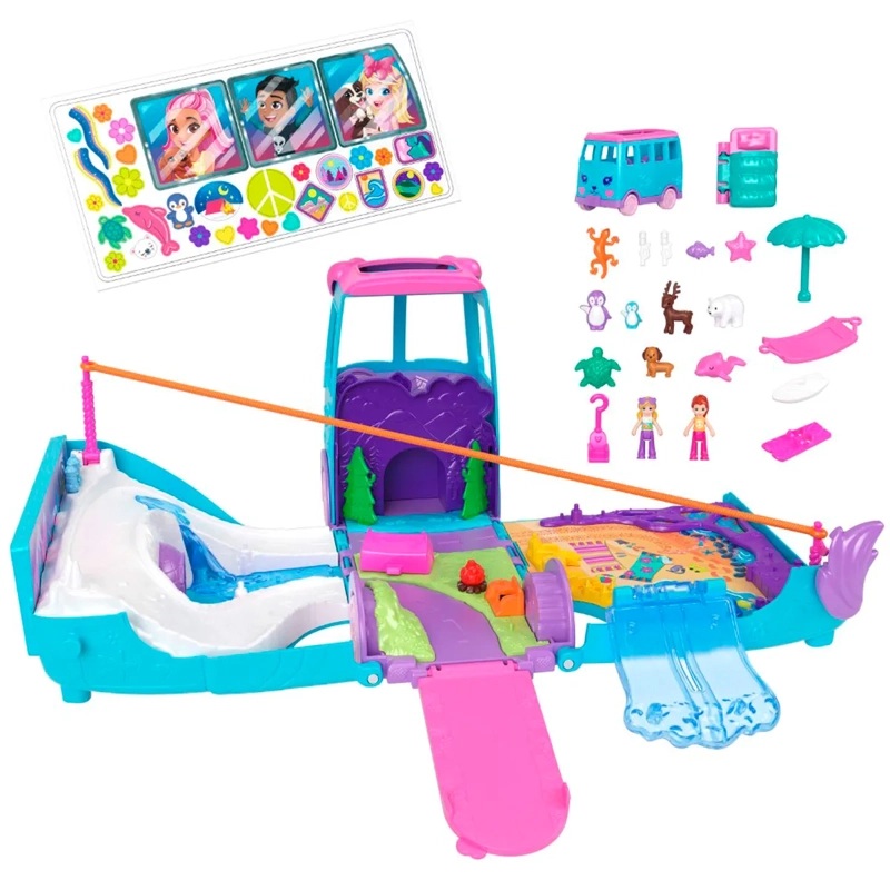 POLLY POCKET AVENTURA SOBRE RUEDAS - 5