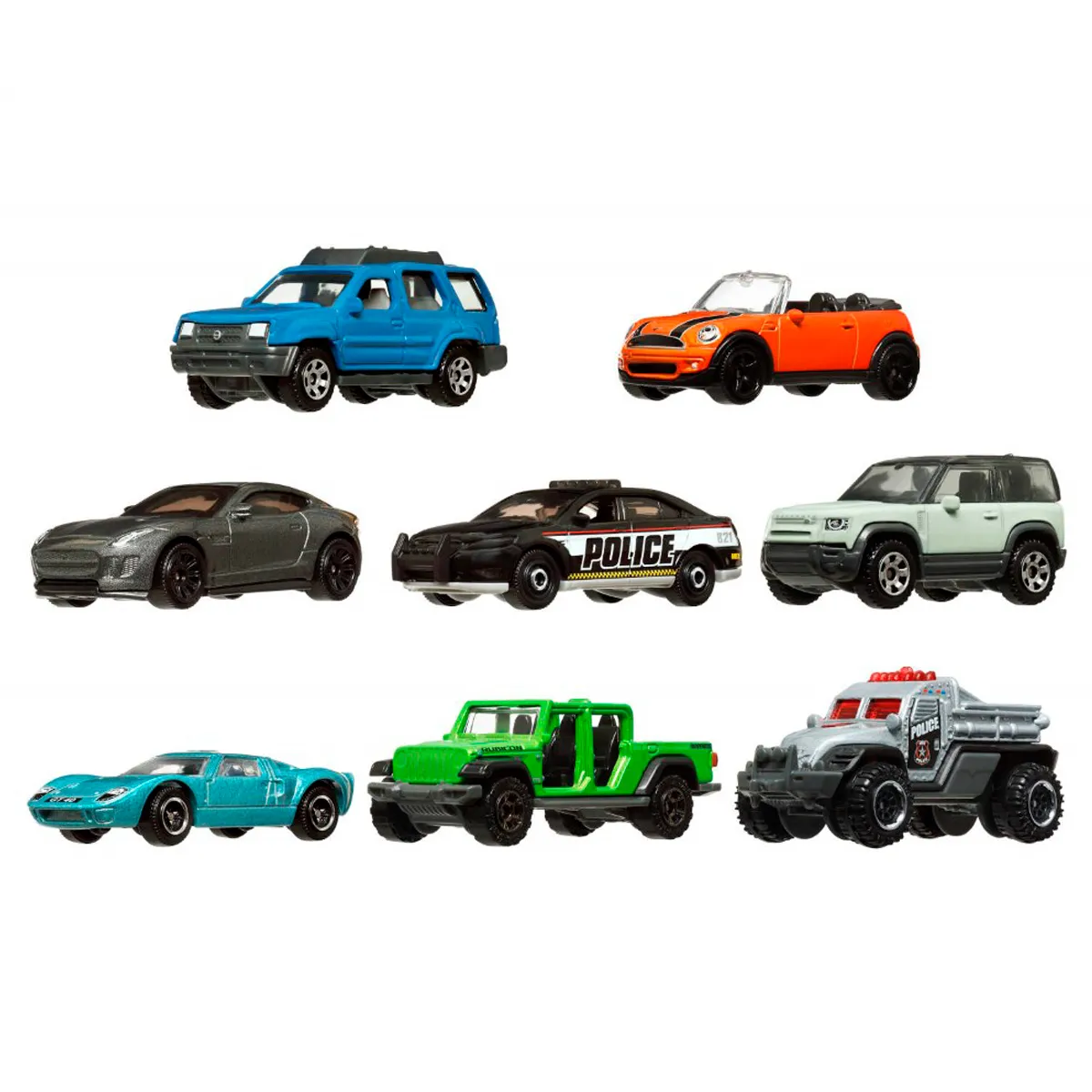 MATCHBOX AUTO BÁSICO PAQUETE DE 8 - 3