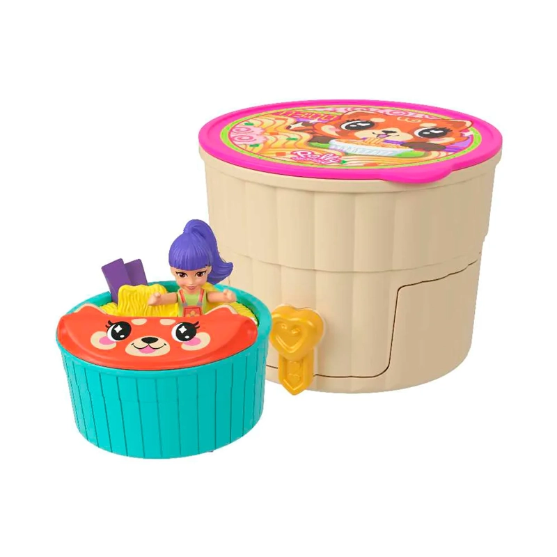 POLLY POCKET COMPACTO COMIDITA RÁPIDA - 1