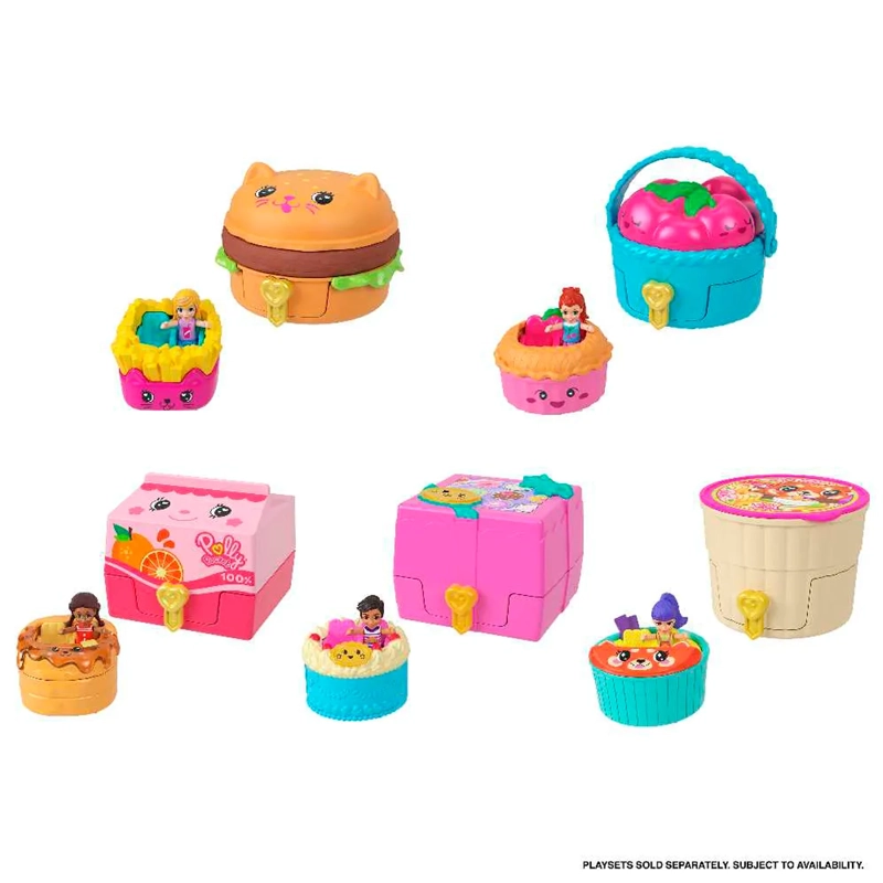 POLLY POCKET COMPACTO COMIDITA RÁPIDA - 7