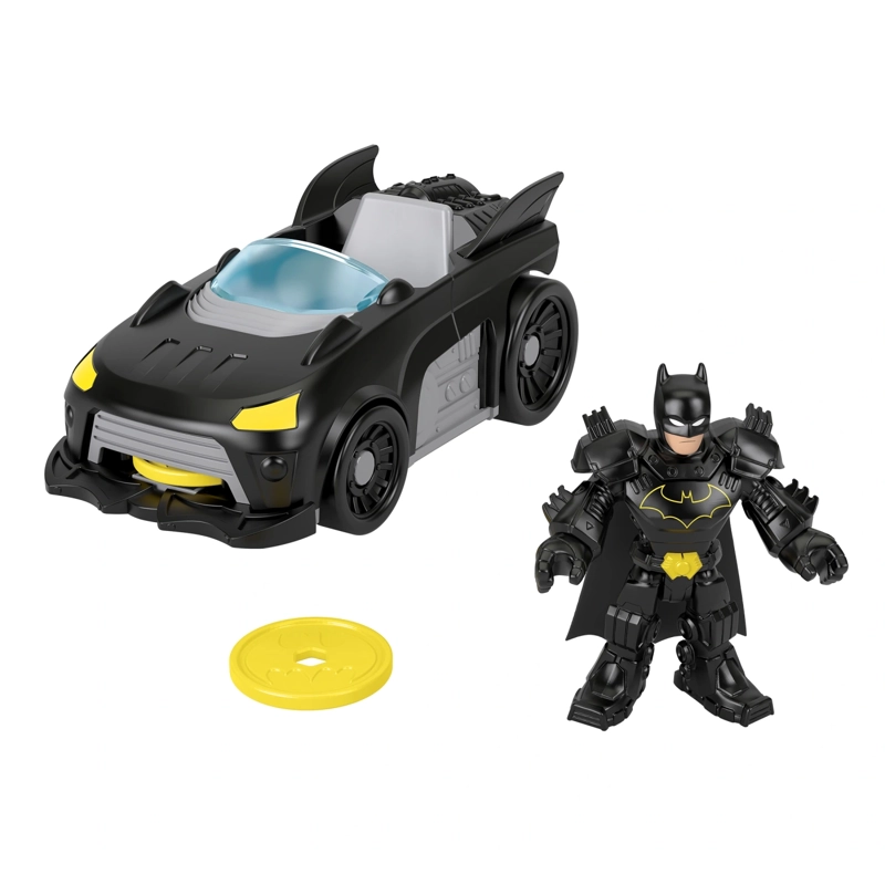 IMAGINEXT DC SUPER FRIENDS SET JUEGO SUPERHÉROE Y VEHÍCULO - 1