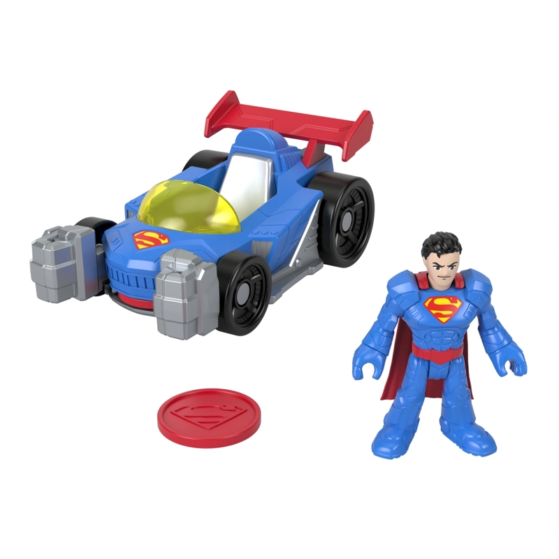 IMAGINEXT DC SUPER FRIENDS SET JUEGO SUPERHÉROE Y VEHÍCULO - 2