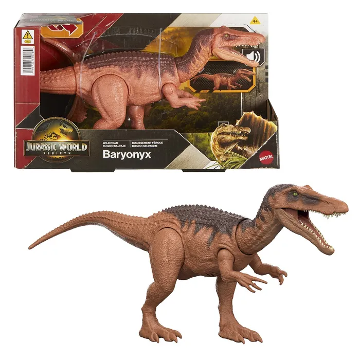 FIGURA ACCIÓN JURASSIC WORLD REBIRTH RUGIDO SALVAJE - 5