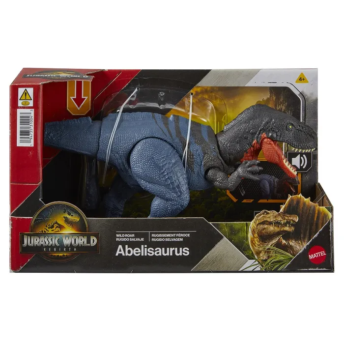 FIGURA ACCIÓN JURASSIC WORLD REBIRTH RUGIDO SALVAJE - 8