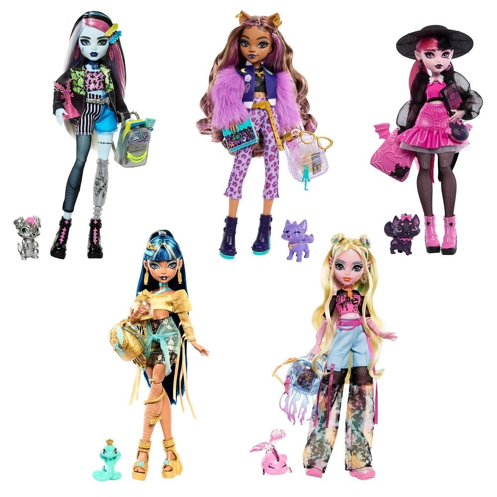 JUGUETE MONSTER HIGH LOOKS MONSTRUOSOS SORPRESA - 1