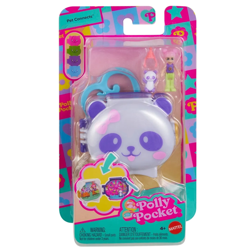 POLLY POCKET COMPACTO MINI MUNDO DE MASCOTAS SORPRESA - 2