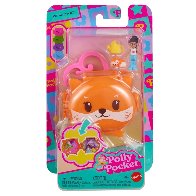 POLLY POCKET COMPACTO MINI MUNDO DE MASCOTAS SORPRESA - 3