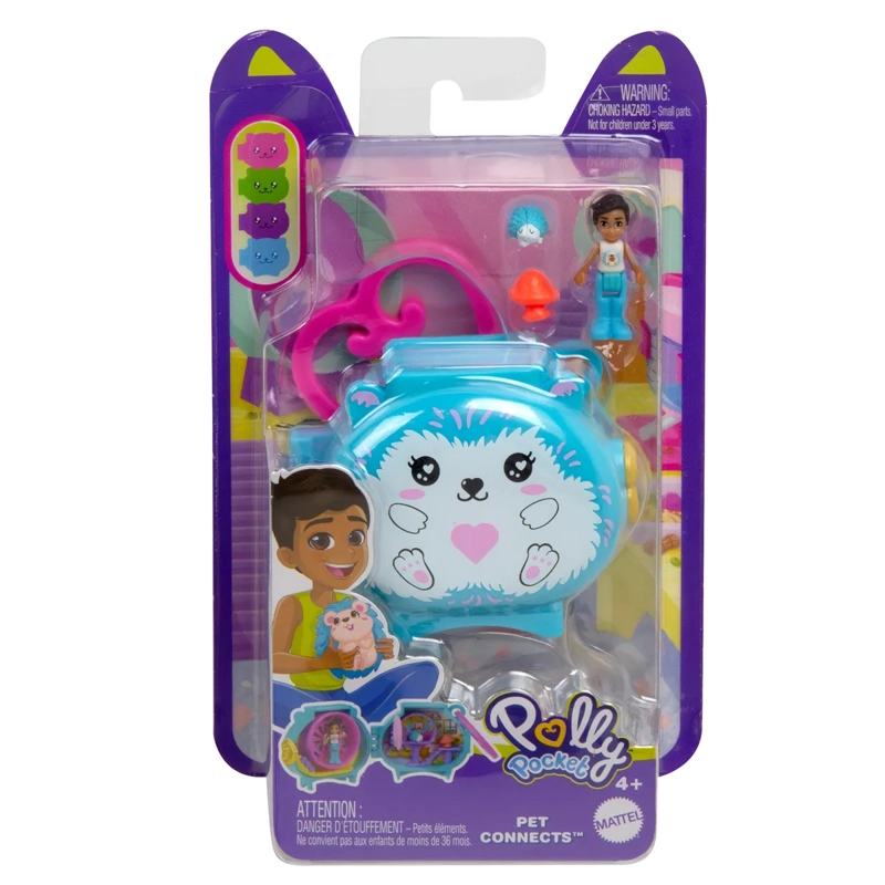 POLLY POCKET COMPACTO MINI MUNDO DE MASCOTAS SORPRESA - 4