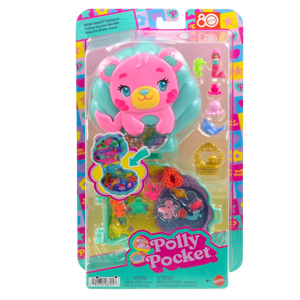 POLLY POCKET SET DE JUEGO MUNDO DE COMPACTOS DE POLLY - 1