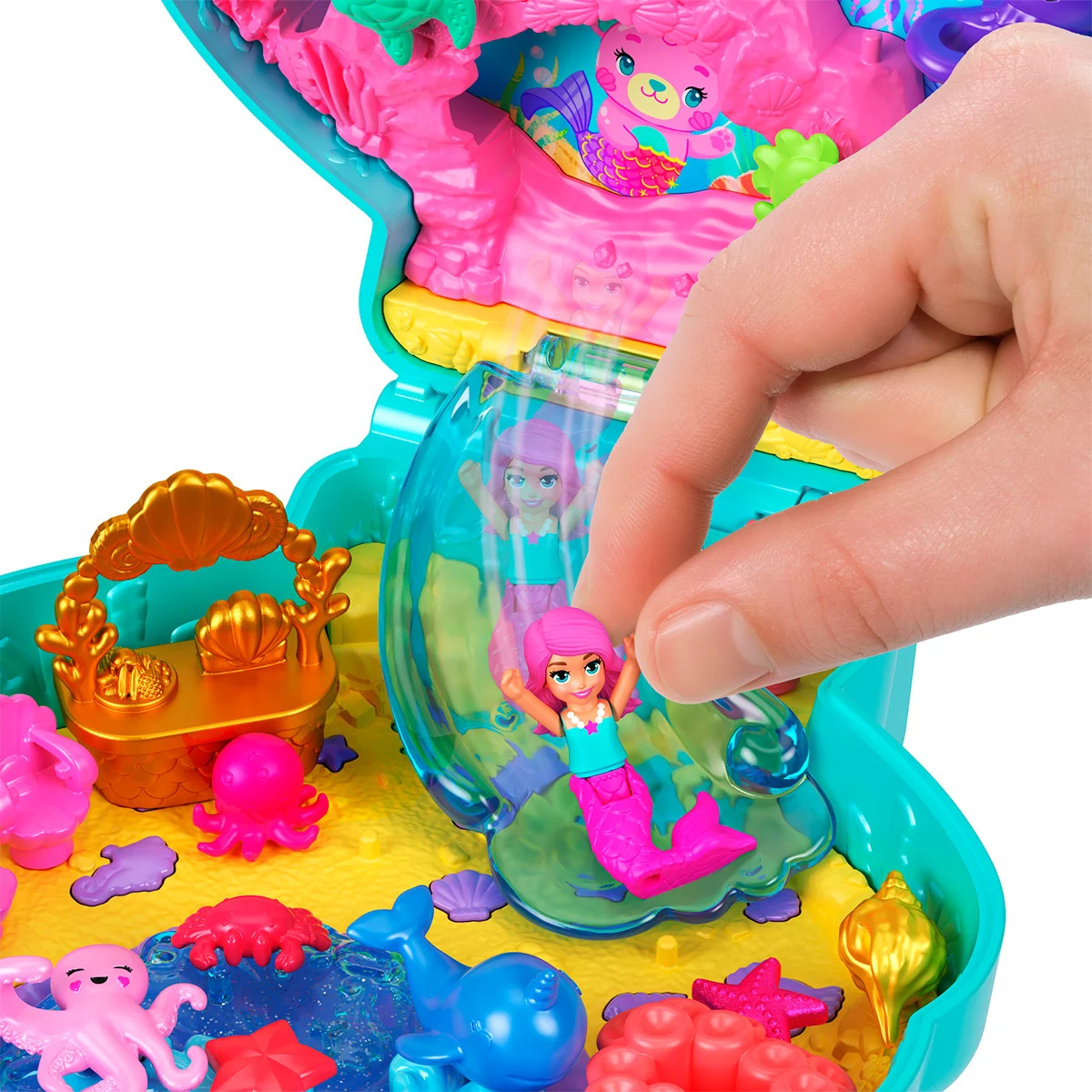POLLY POCKET SET DE JUEGO MUNDO DE COMPACTOS DE POLLY - 8