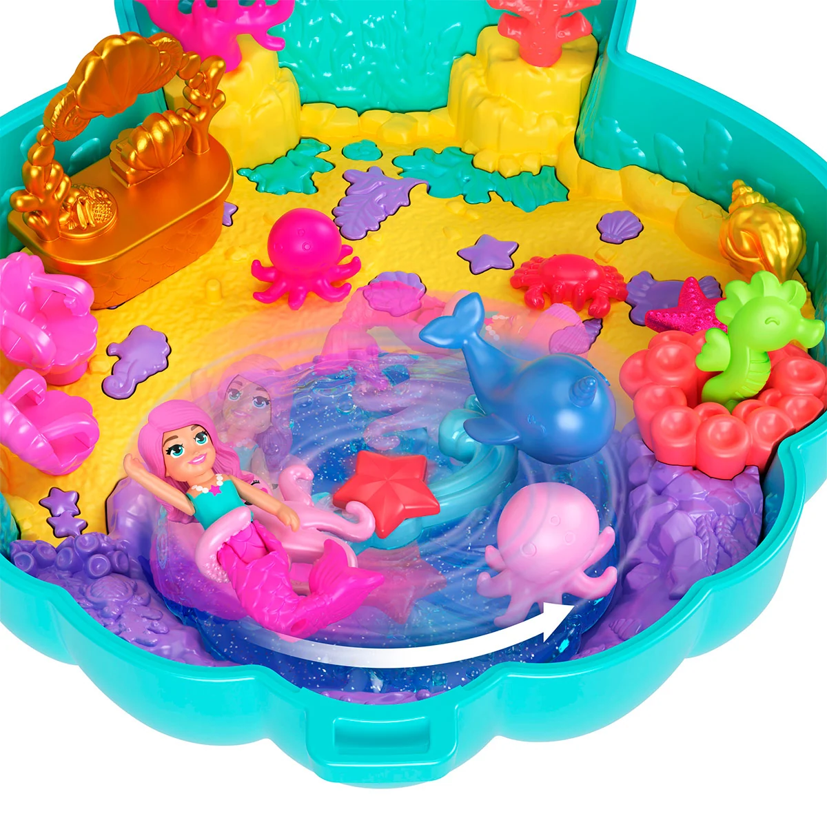 POLLY POCKET SET DE JUEGO MUNDO DE COMPACTOS DE POLLY - 9