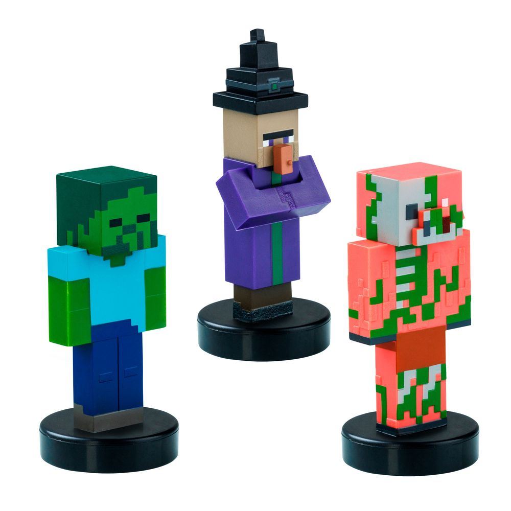 FIGURA MINECRAFT 34911 SELLO PACK 3UND - 1