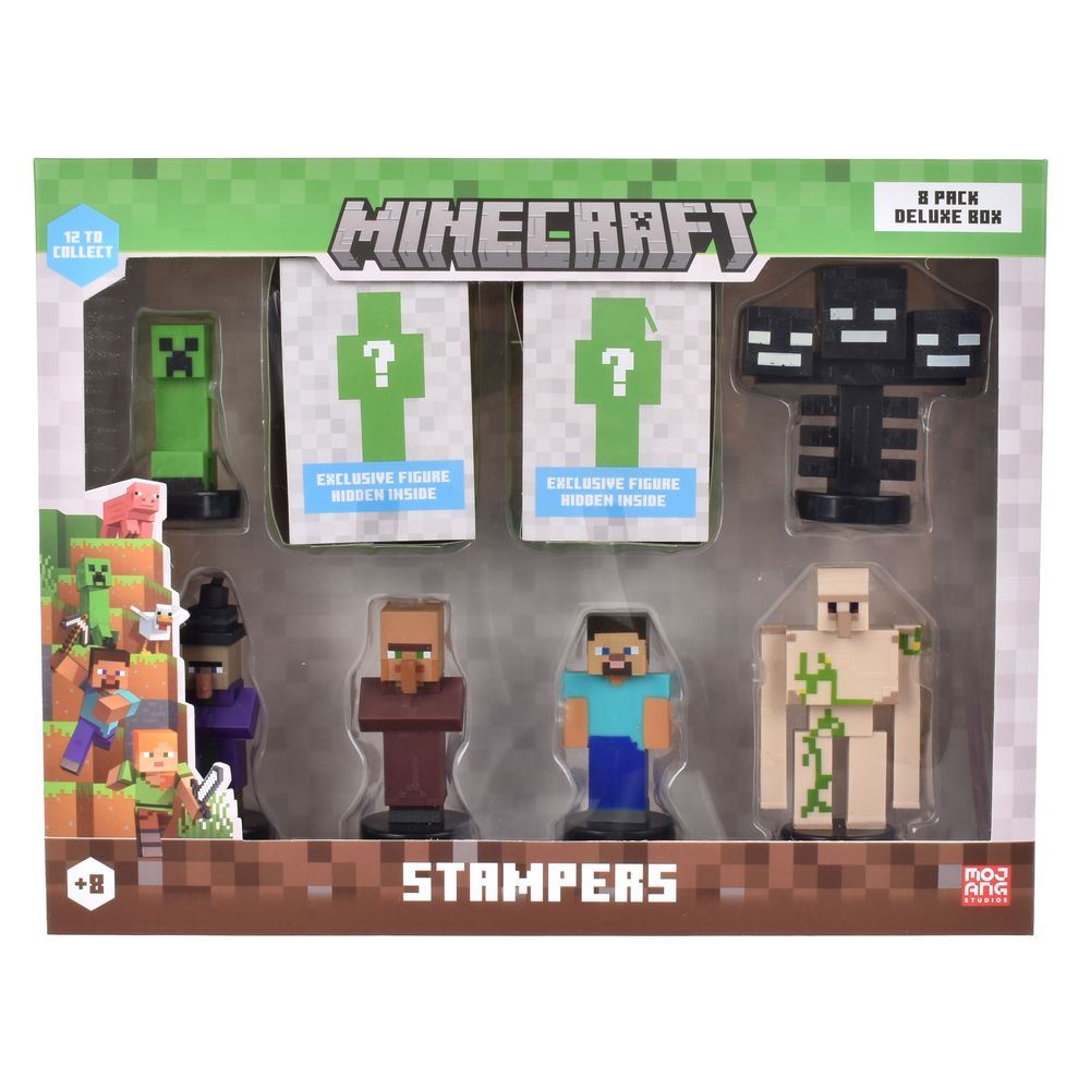 FIGURA MINECRAFT 34913 SELLO PACK 8UND - 2