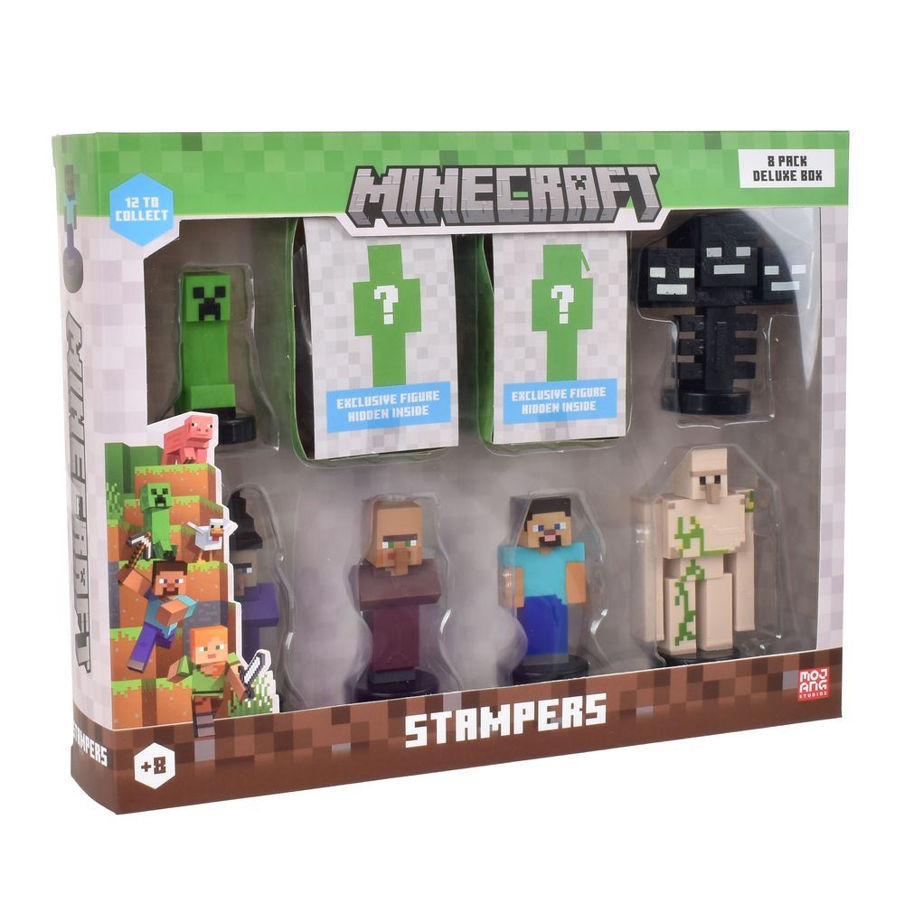 FIGURA MINECRAFT 34913 SELLO PACK 8UND - 3