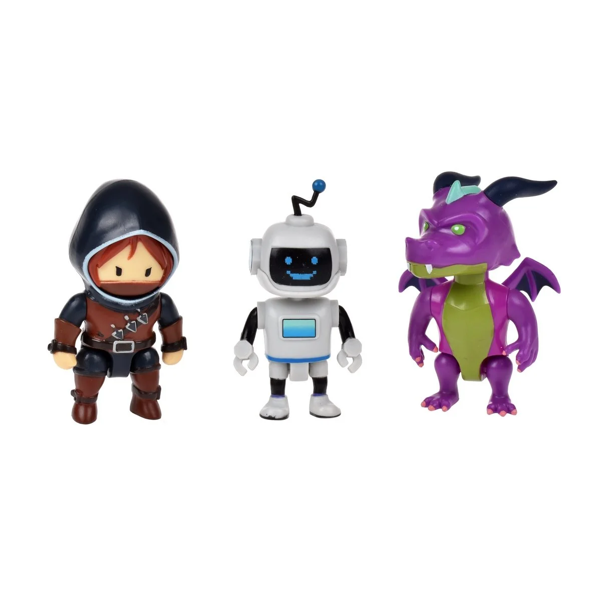 FIGURA STUMBLE GUYS 35463 8CM ARTICULABLE PACK3 - 3
