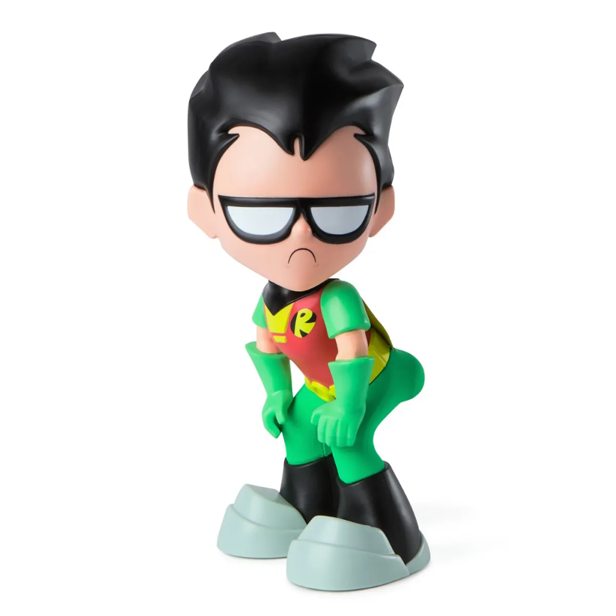 FIGURA ACCION CON SONIDO Y MOVIMIENTO ROBIN TEEN TITANS GO - 2