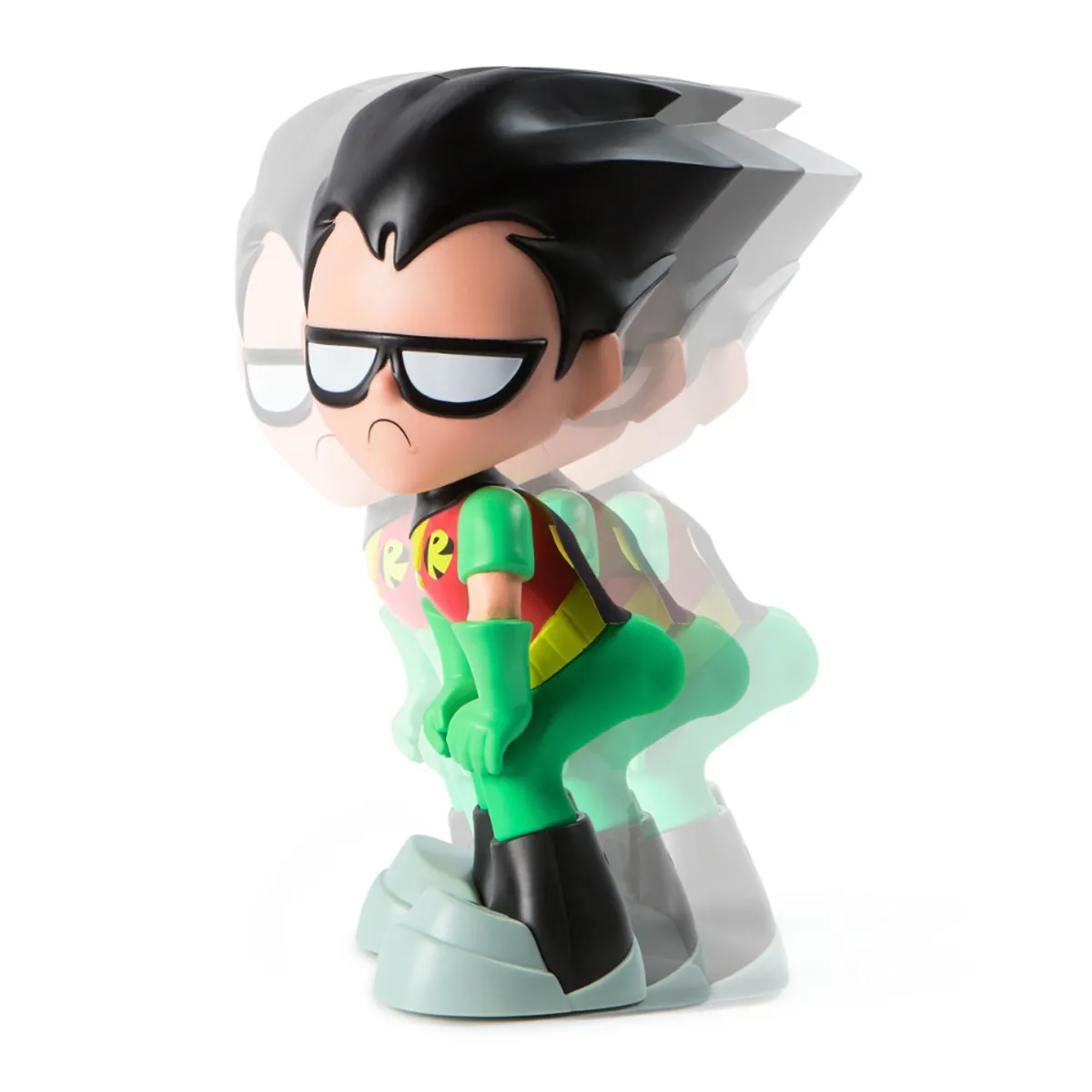 FIGURA ACCION CON SONIDO Y MOVIMIENTO ROBIN TEEN TITANS GO - 5