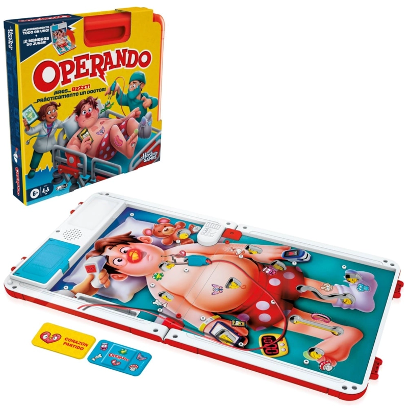 JUEGO MESA HASBRO CLASSIC OPERATION REFRESH - 3
