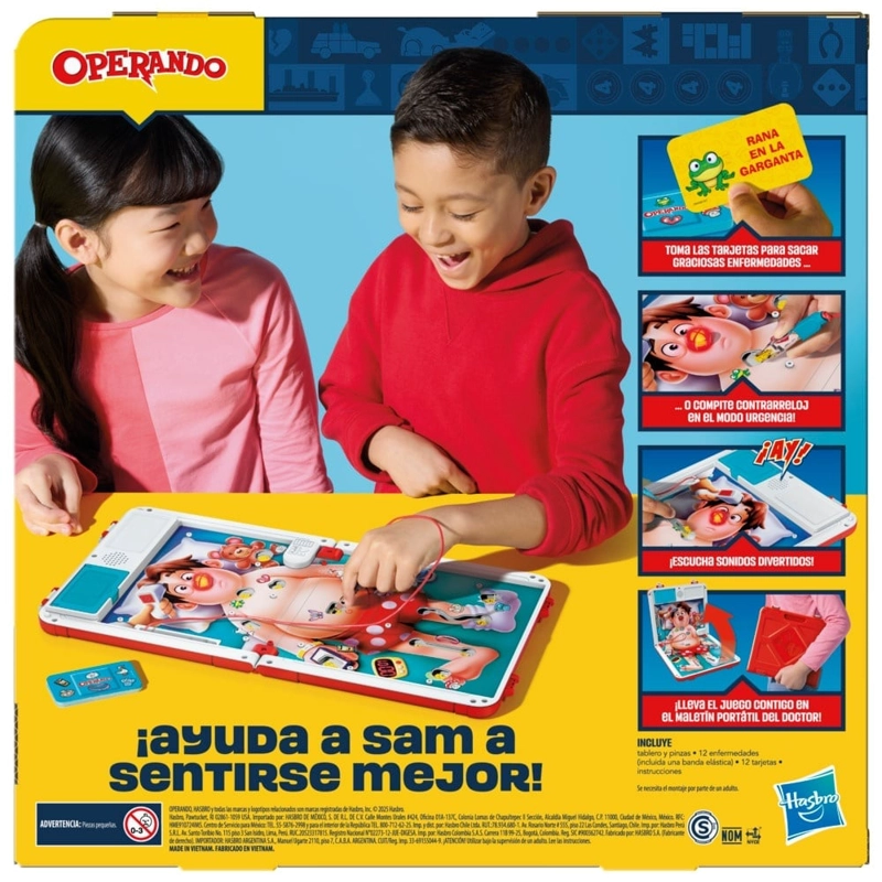 JUEGO MESA HASBRO CLASSIC OPERATION REFRESH - 4