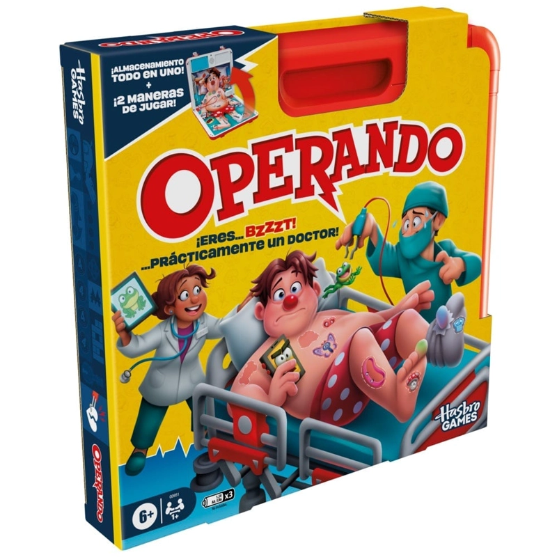 JUEGO MESA HASBRO CLASSIC OPERATION REFRESH - 5