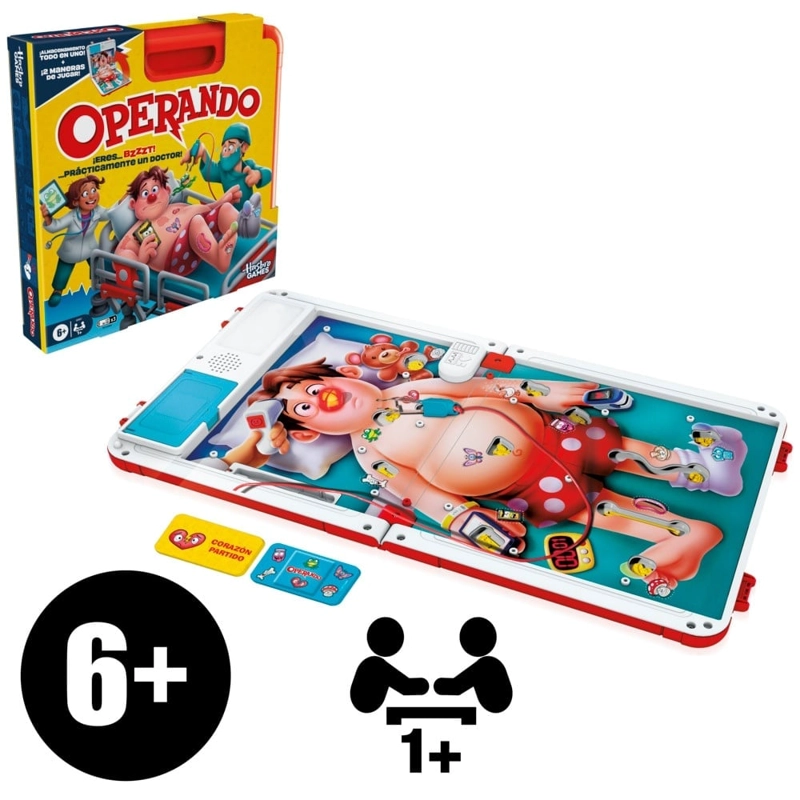 JUEGO MESA HASBRO CLASSIC OPERATION REFRESH - 7