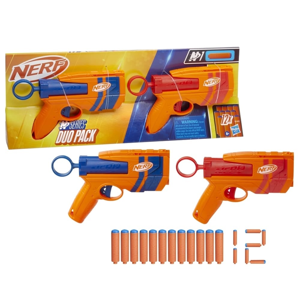 JUGUETE NERF G1492 N SERIES DUO PACK - 3
