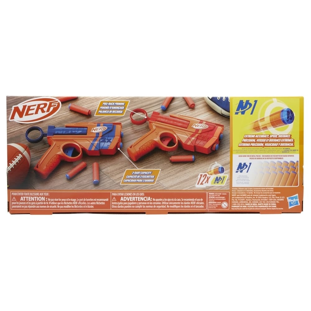 JUGUETE NERF G1492 N SERIES DUO PACK - 4