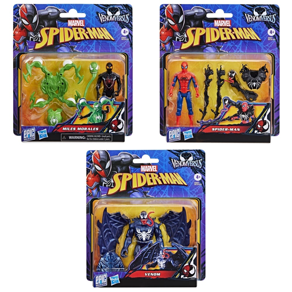FIGURA SPIDERMAN G0734 4IN VENOMVERSUS DLX FIGURE AST - 2