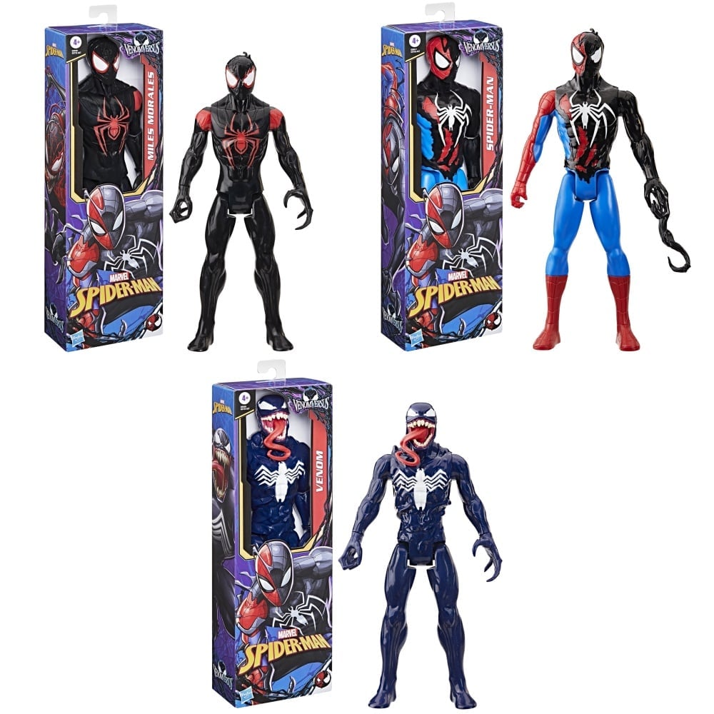 FIGURA ACCIÓN SPIDERMAN G0735 VENOMVERSUS TITAN HEROES AST - 3