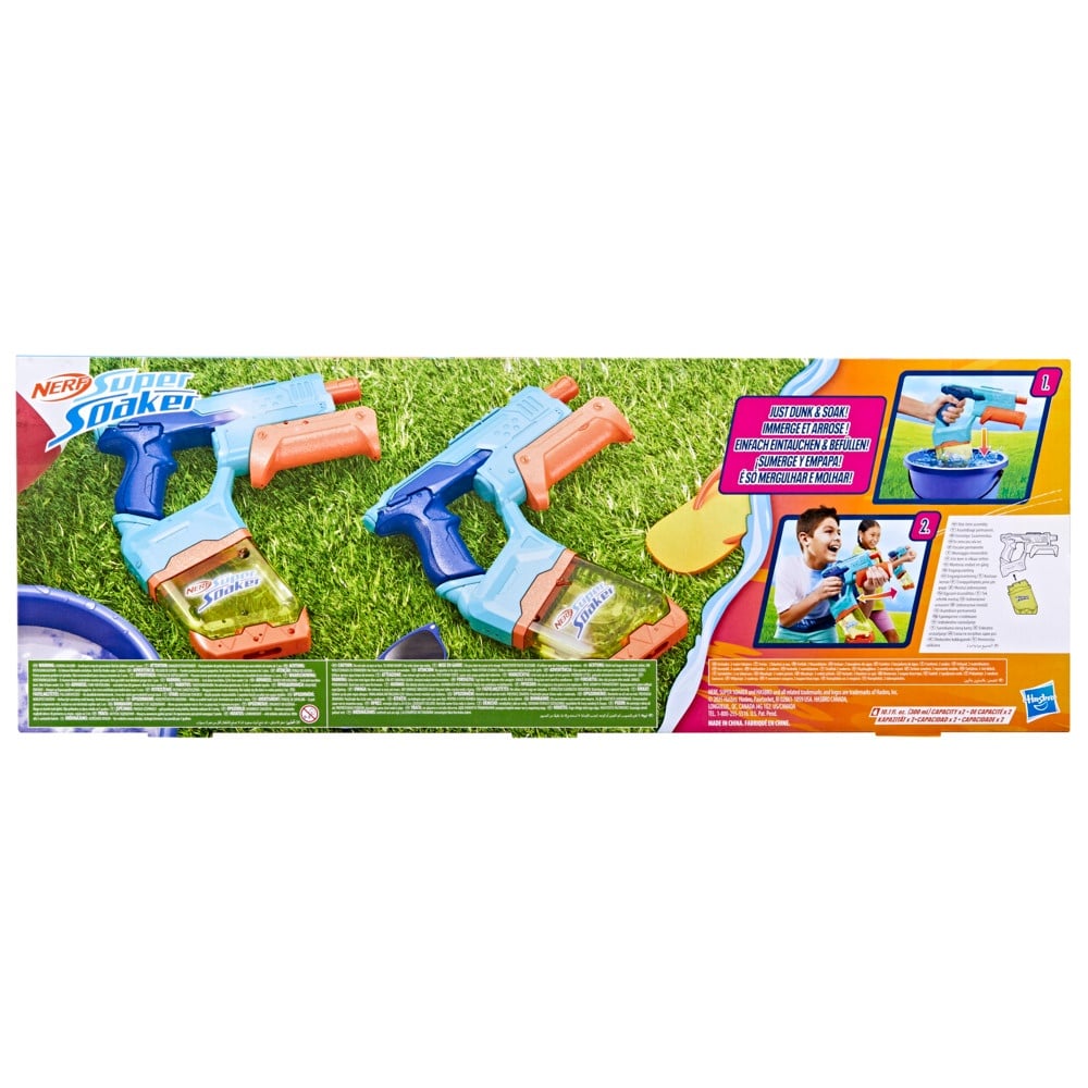 JUGUETE NERF G0995 SUPER SOAKER DUNK FILL 2 PK - 4