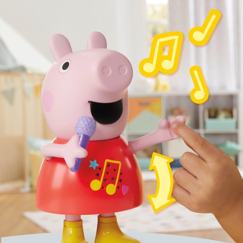 MUÑECA PEPPA PIG JUGUETE CERDITA HABLA Y CANTA G0518 - 8