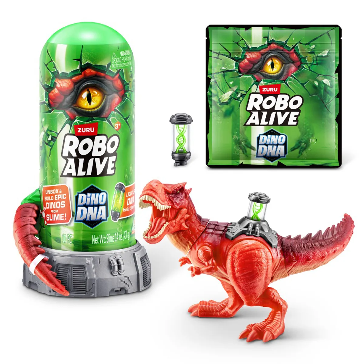 SET JUEGO DINO ADN ASST ROBO ALIVE - 1