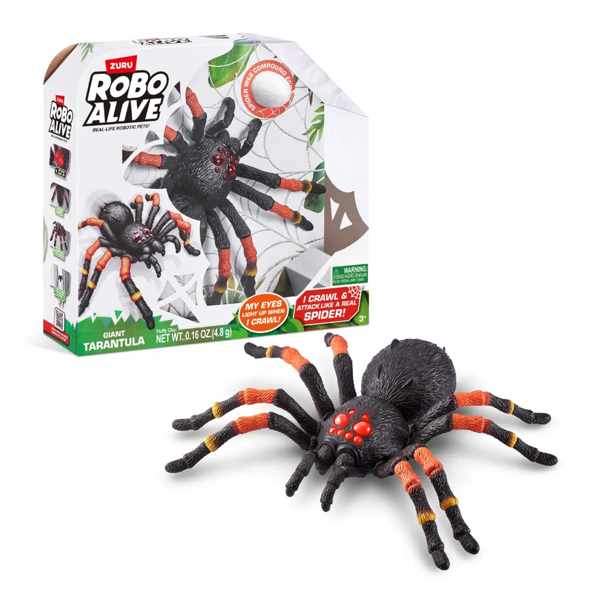 JUGUETE TARANTULA ROBOTICA ROBO ALIVE - 1