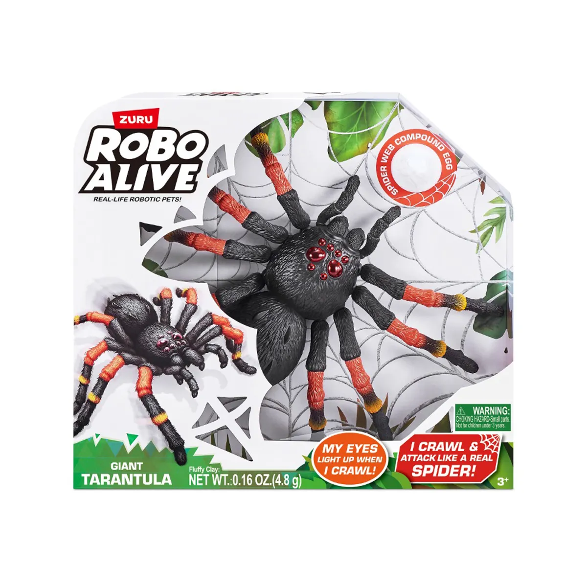 JUGUETE TARANTULA ROBOTICA ROBO ALIVE - 5