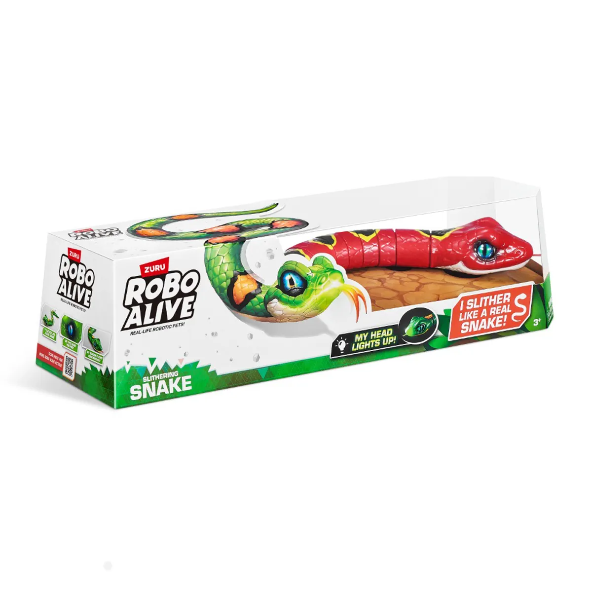 JUGUETE SERPIENTE ROBOTICA ROBO ALIVE - 2