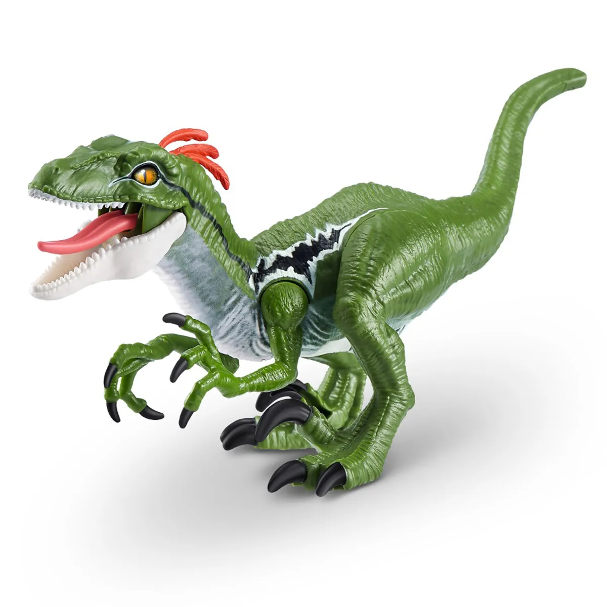 FIGURA DINOSAURIO RAPTOR CON SONIDO ROBO ALIVE - 3